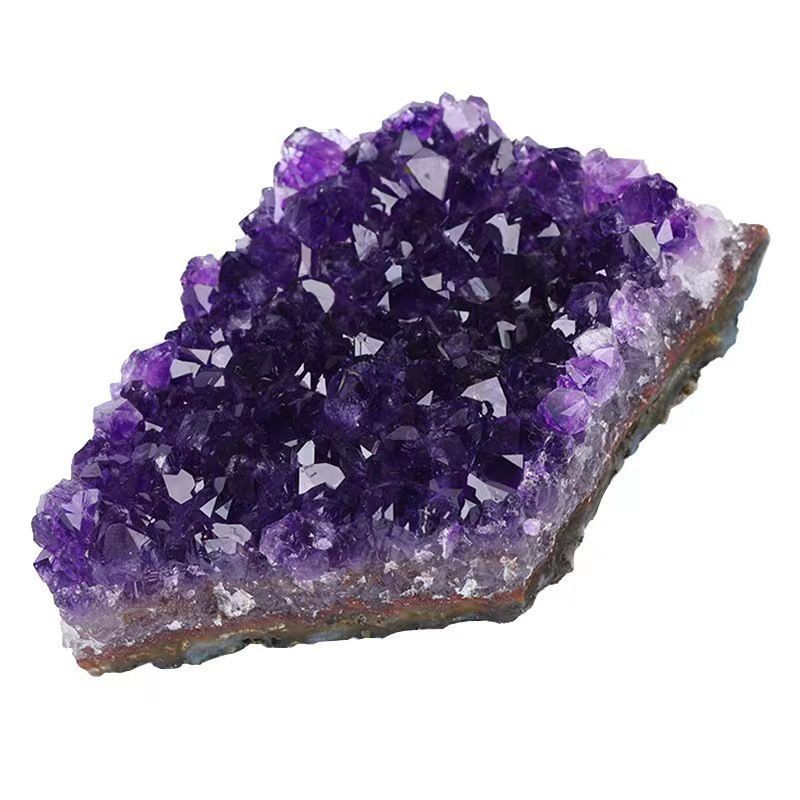 10~200g/pc Raw Amethyst Crystal Quartz Cluster Specimens Healing Reiki Ornaments