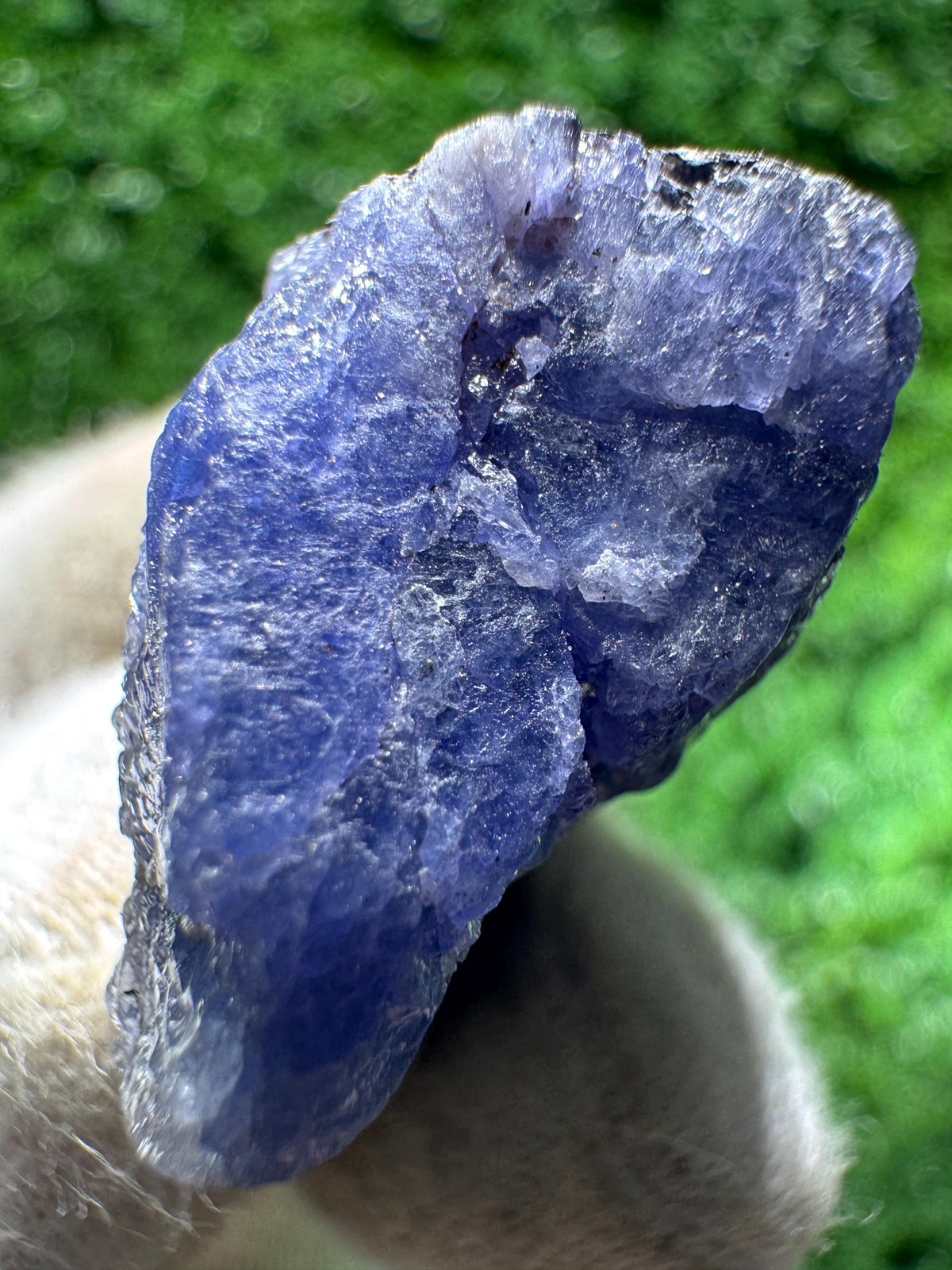 Awesome TANZANITE Crystal with COLOR CHANGE under yellow/white light / N381