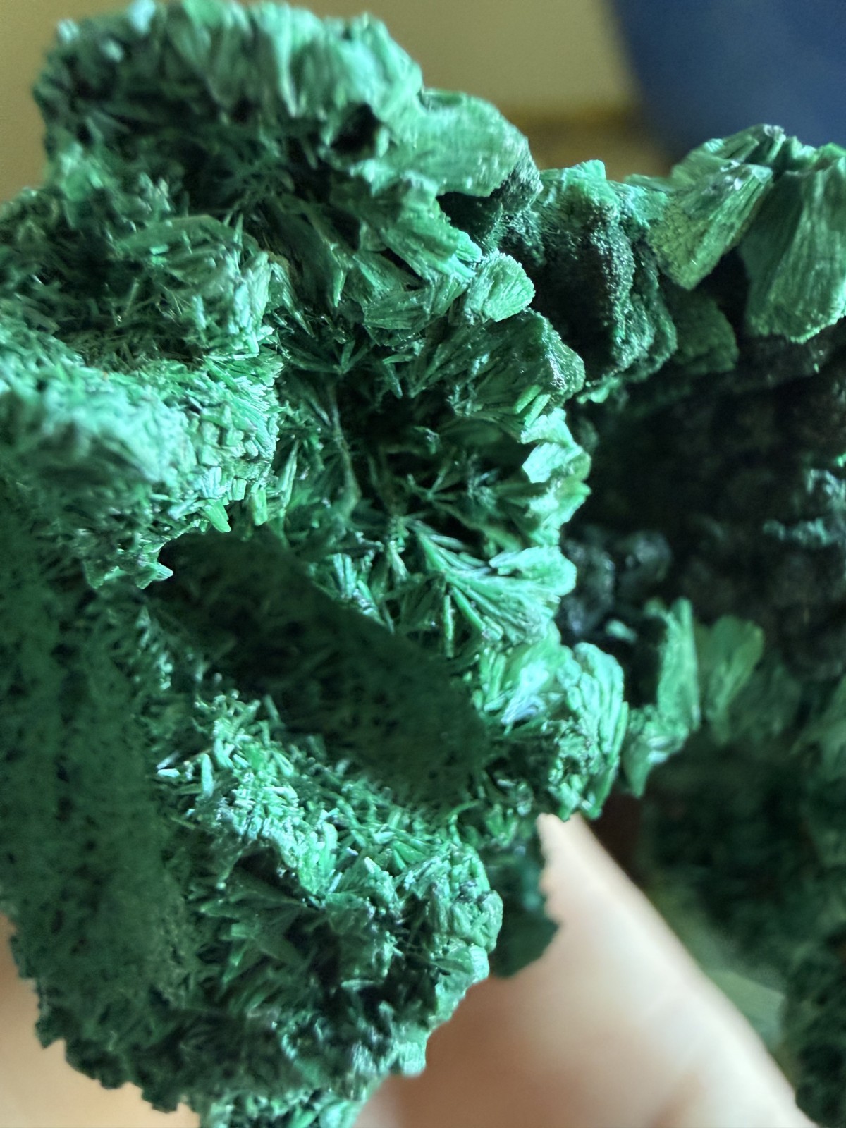 Malachite Crystal Specimen (Floating, No Matrix) – 5.68 oz