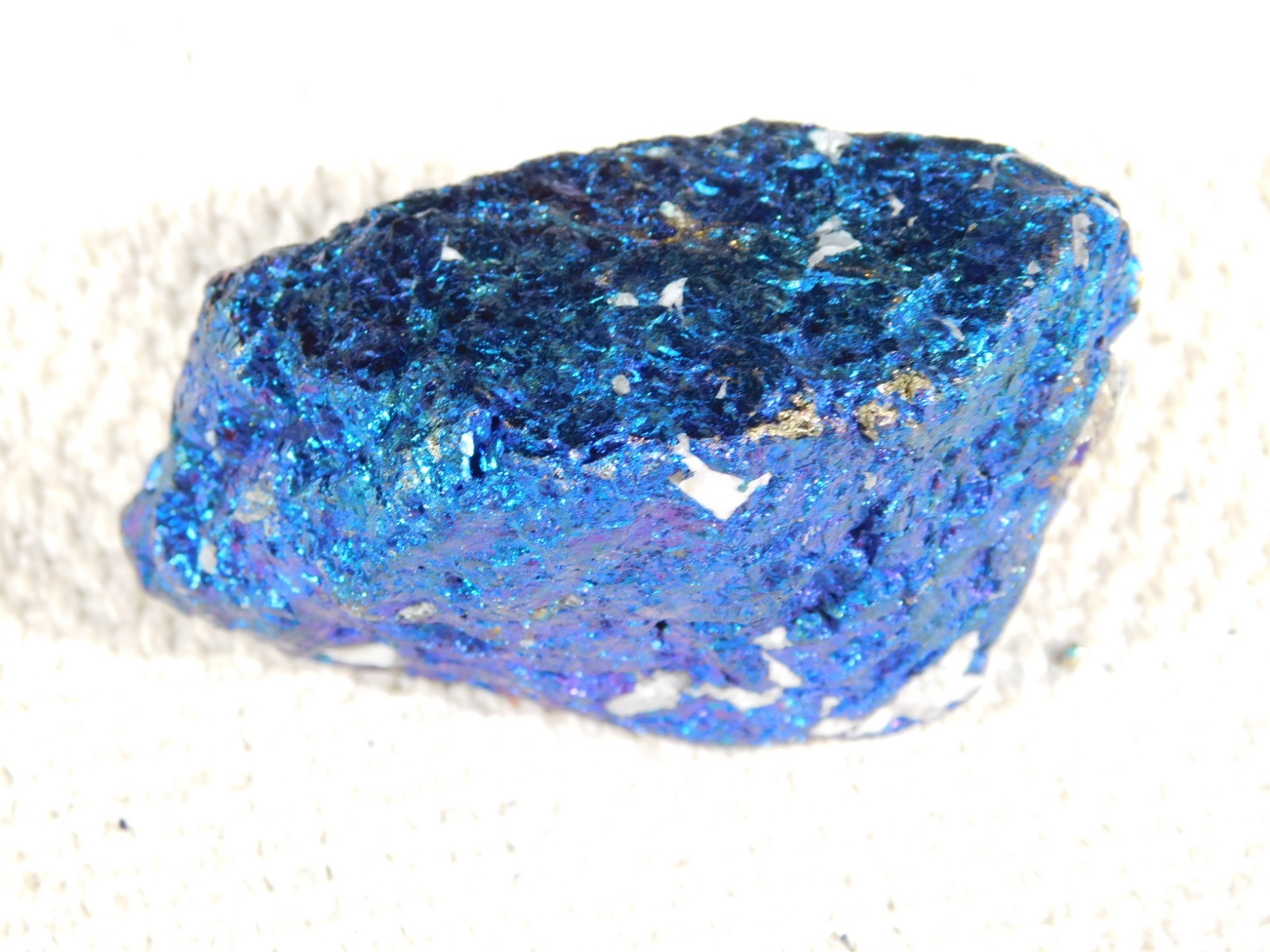 Bright IRIDESCENT Peacock Copper Chalcopyrite or Peacock Ore Mexico 173gr
