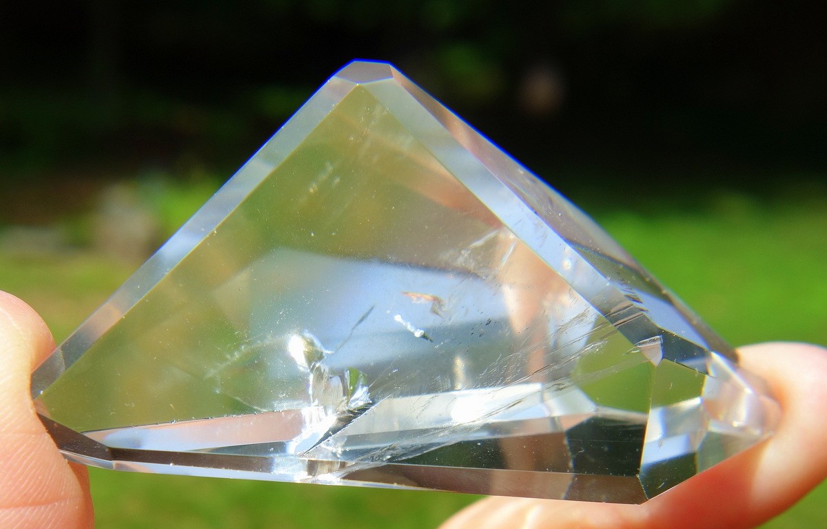 Polished Lemurian Quartz Free Form Crystal Portal