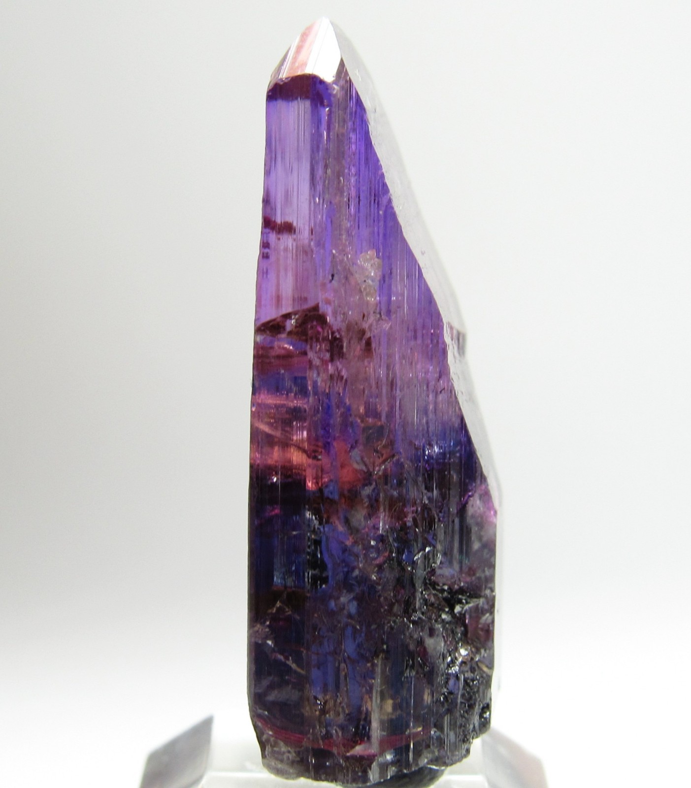 ENTICING ULTRA RARE UNHEATED IRIDESCENT FANCY COLOR GEM TANZANITE!!!! TANZANIA