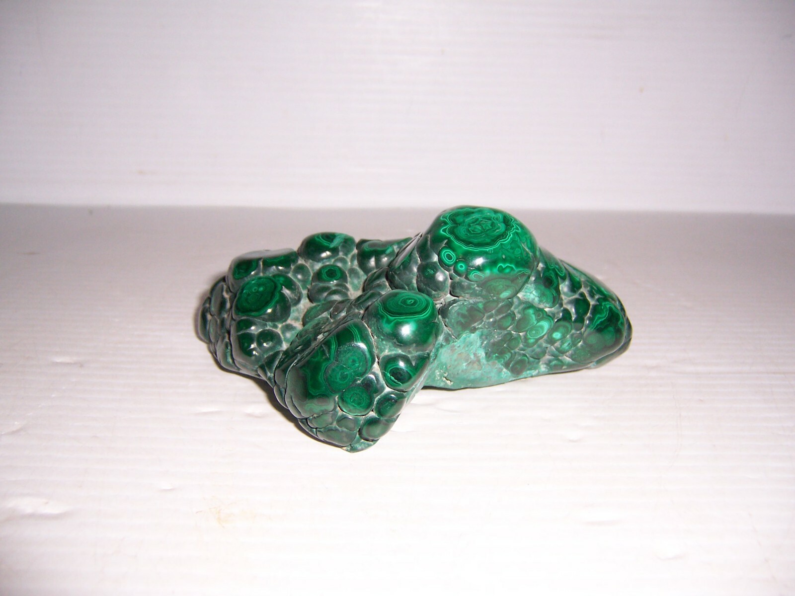 Polished Bullseye Malachite Specimen 5 3/4″ x 3 3/8″ x 2 3/4″