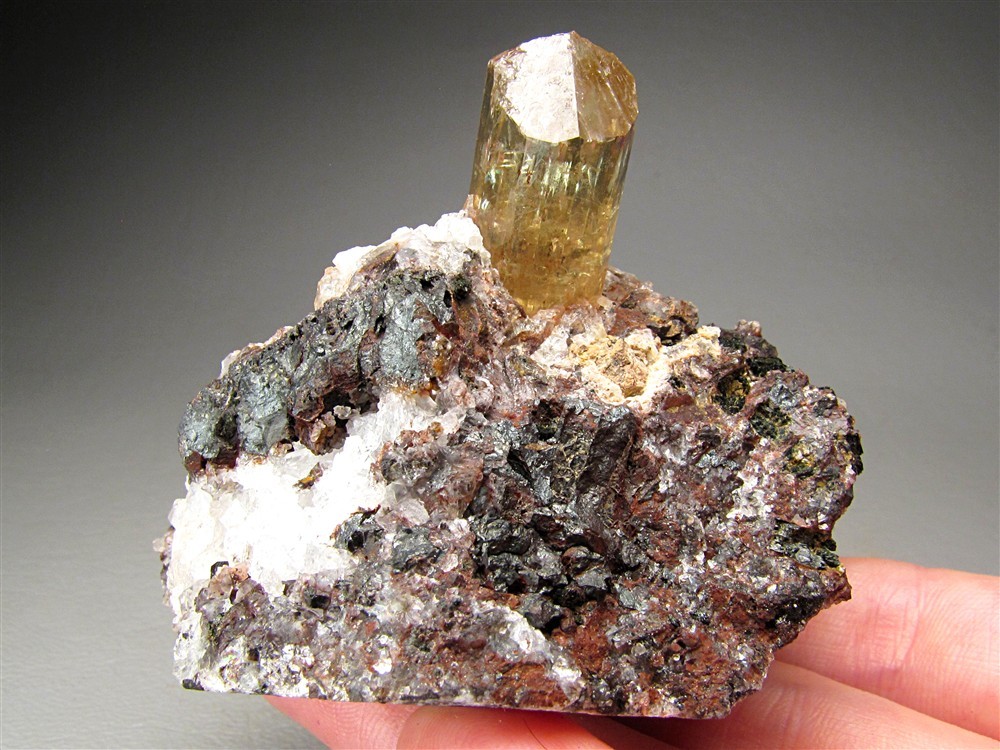 Apatite Crystal Cerro de Mercado Durango Mexico