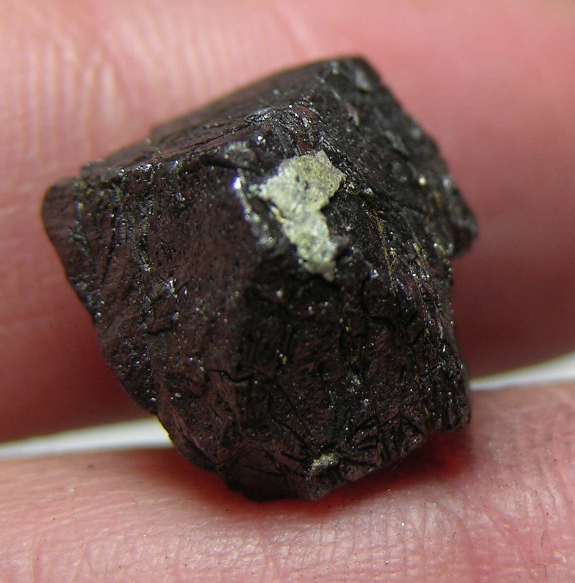#15 Pakistan 30.30ct Natural Octahedron Magnetite Crystal Specimen 6.05g 17mm