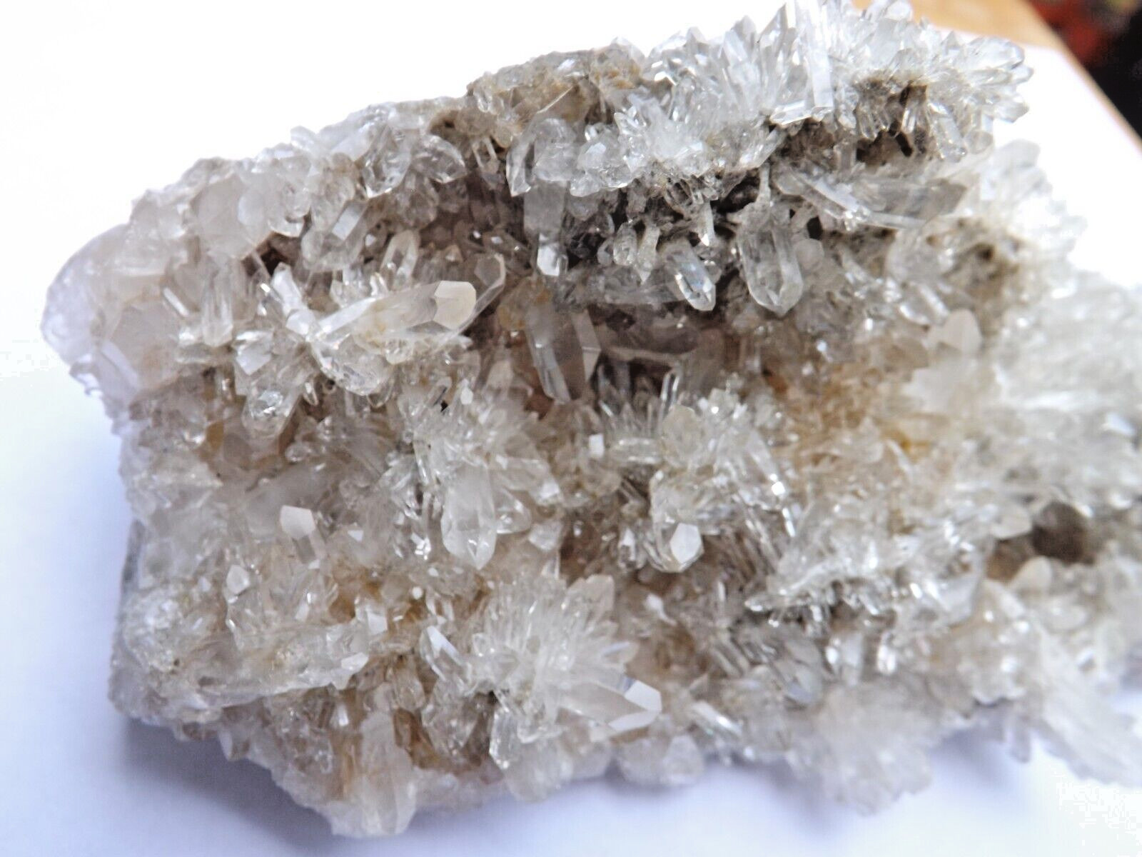 Ellenville needle quartz crystal matrix 640g 8″x3-1/2″x2-1/2″ Museum piece