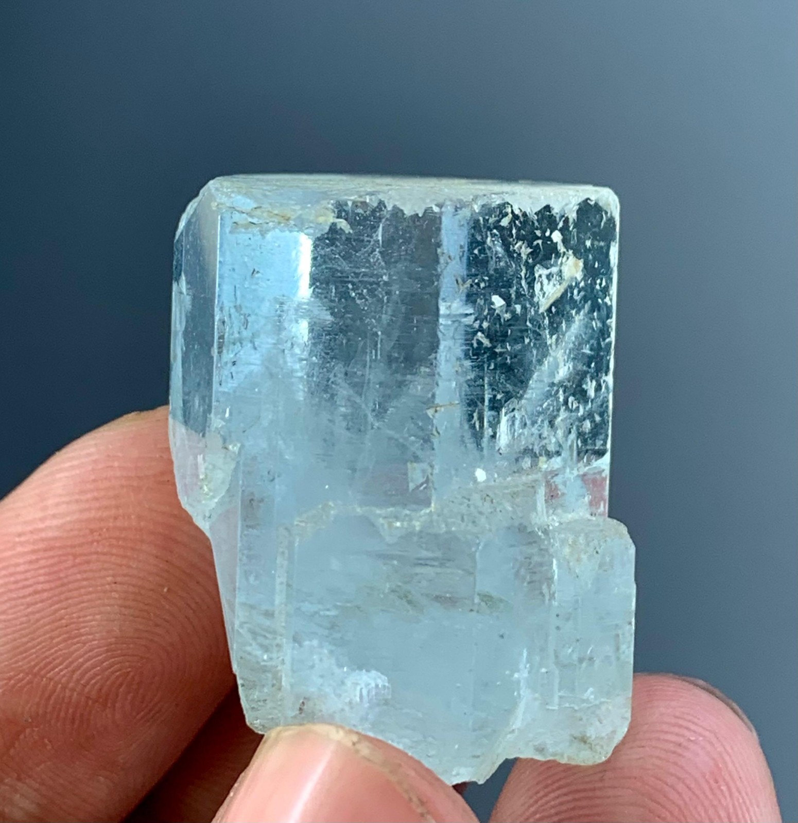 85 Carat Top Quality Aquamarine Crystal From Skardu Pakistan