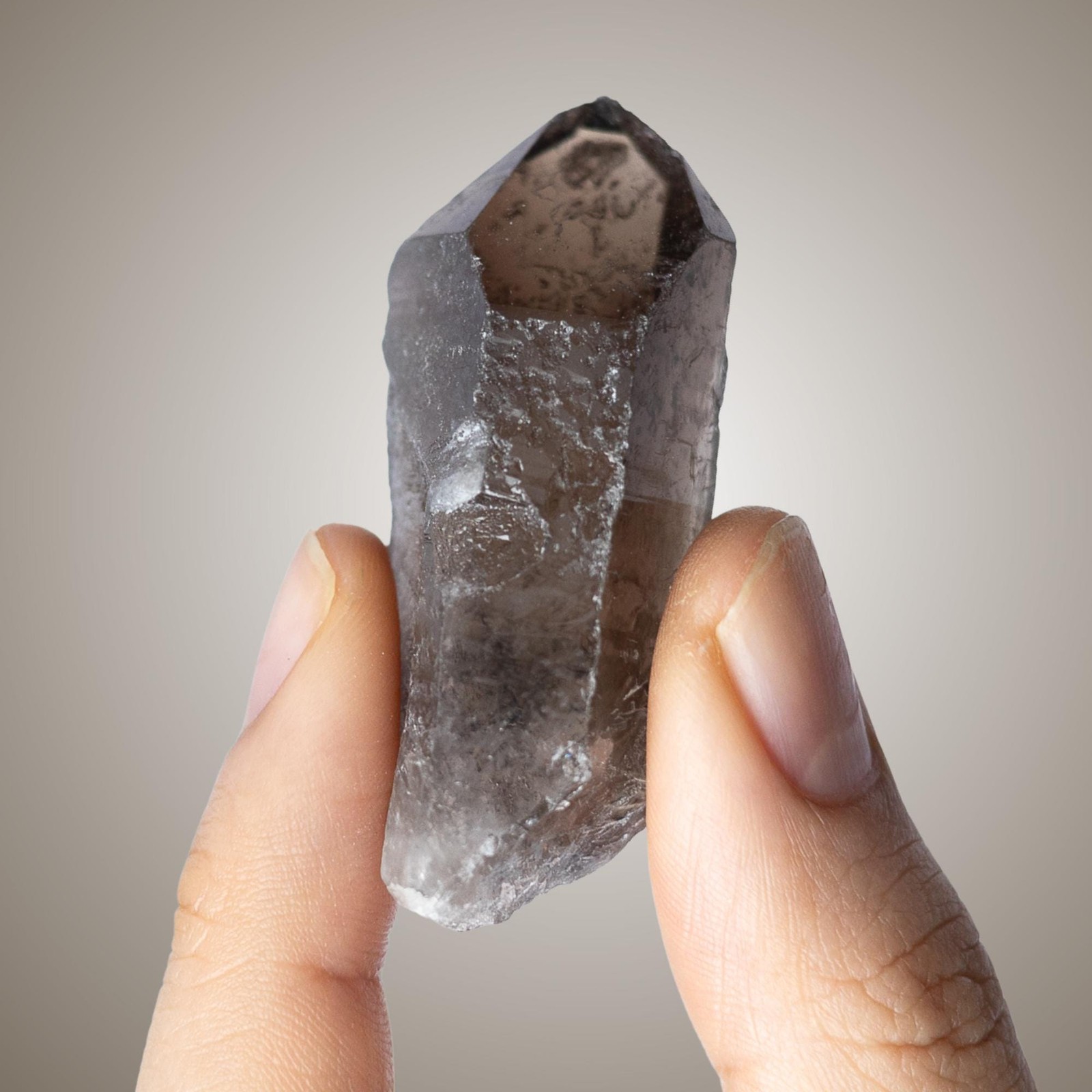 Smoky Quartz Point Natural Smoky Quartz Crystal Rough Specimen Gift Decor
