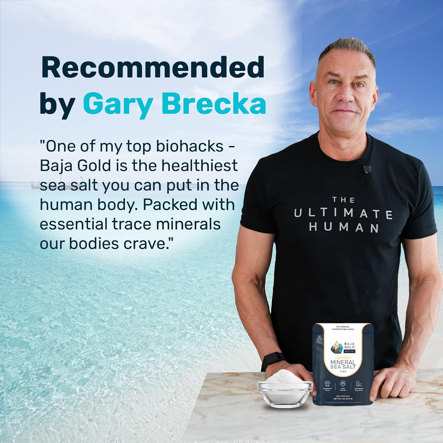 Signature Mineral Sea Salt – Recommended by Gary Brecka – Authentic