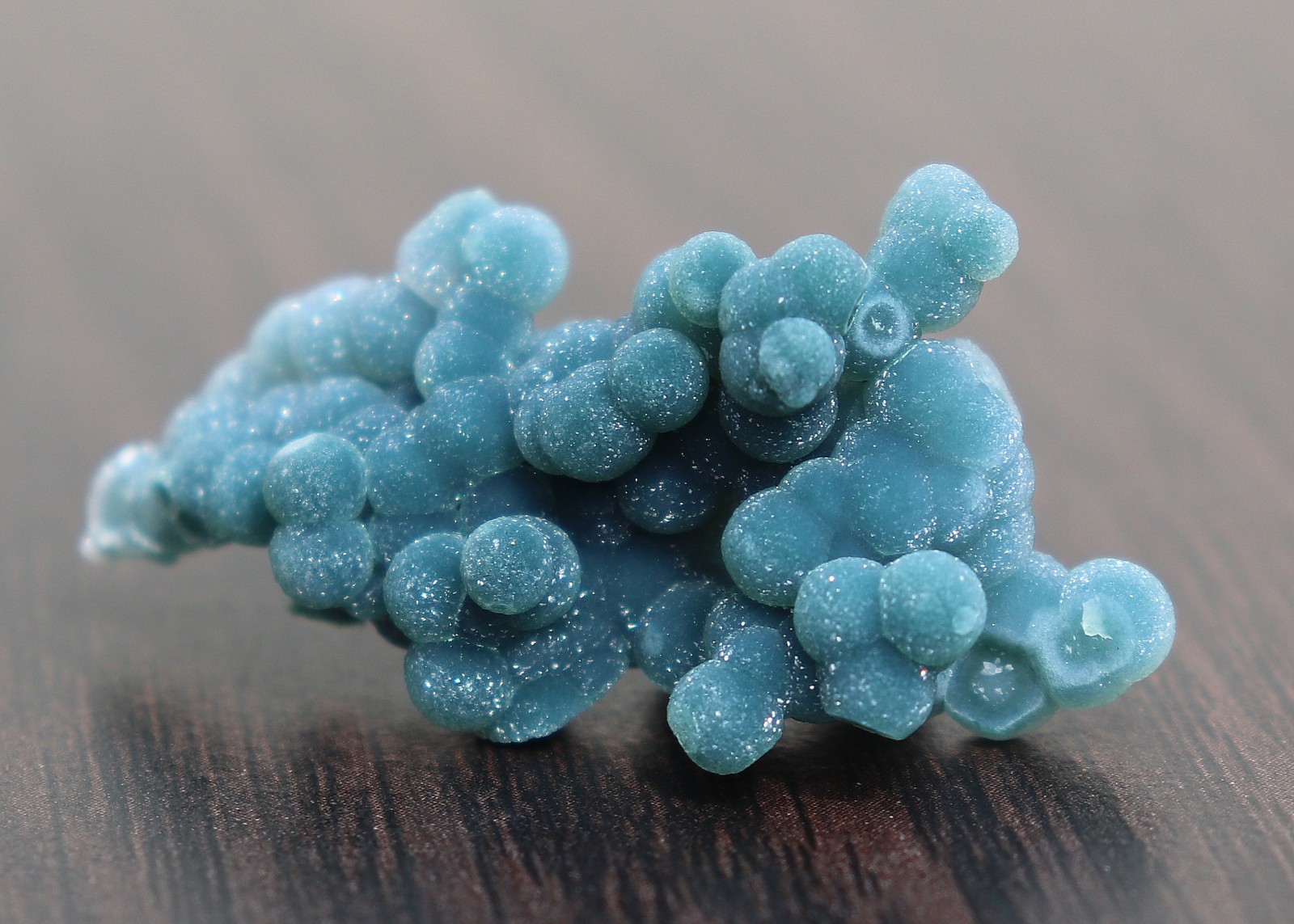 Green Grape Agate From Indonesia Satiny Purple Color WOW 4.2 cms (: