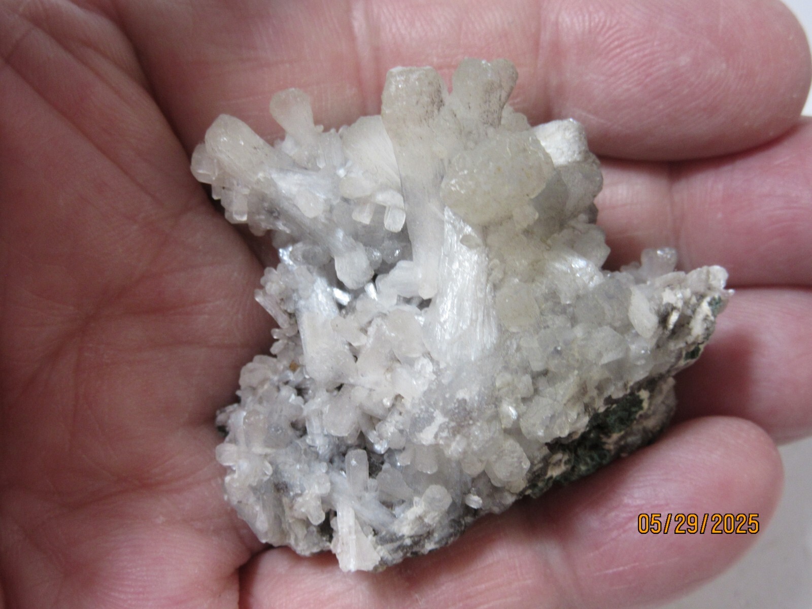 Dark Apophyllite Cluster Zeolite on Matrix 1 7/8″ Collectible DACZMC-174