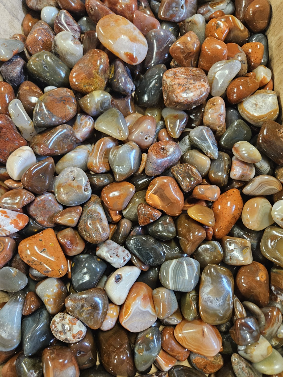 15-16 oz High Grade Tumble Polished Lake Superior Agates