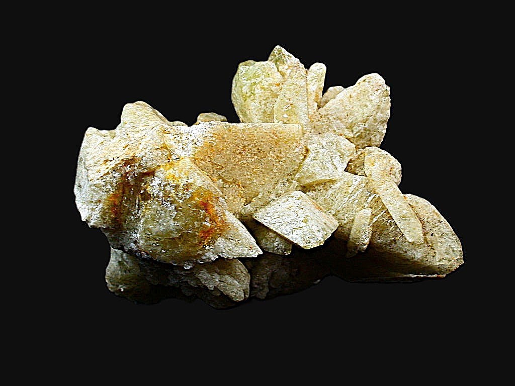 MINERALS : RARE BRAZILIANITE XTLS ON ALL SIDES WITH NO MATRIX, BRAZIL, 67.4 GMS