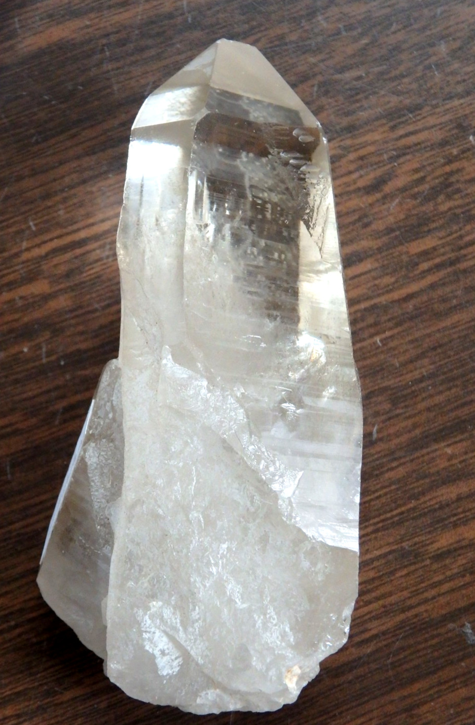 Crystal ✨ Beautiful Clear Lemurian Point Natural Record Keepers 167 grams