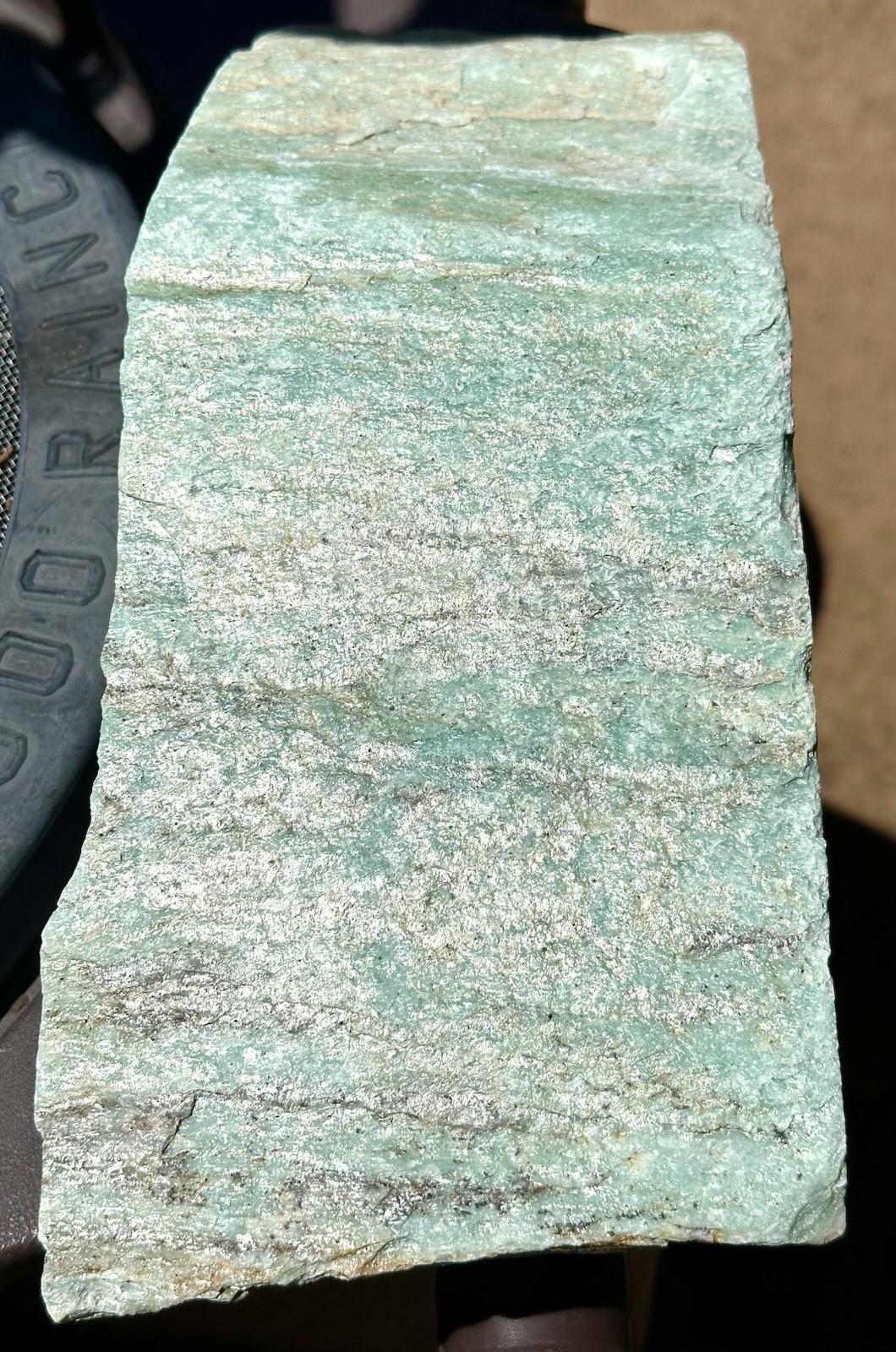 7 Lbs 13 Oz Natural amazonite stone Rock Crystal Gemstone Rough Mineral Specimen