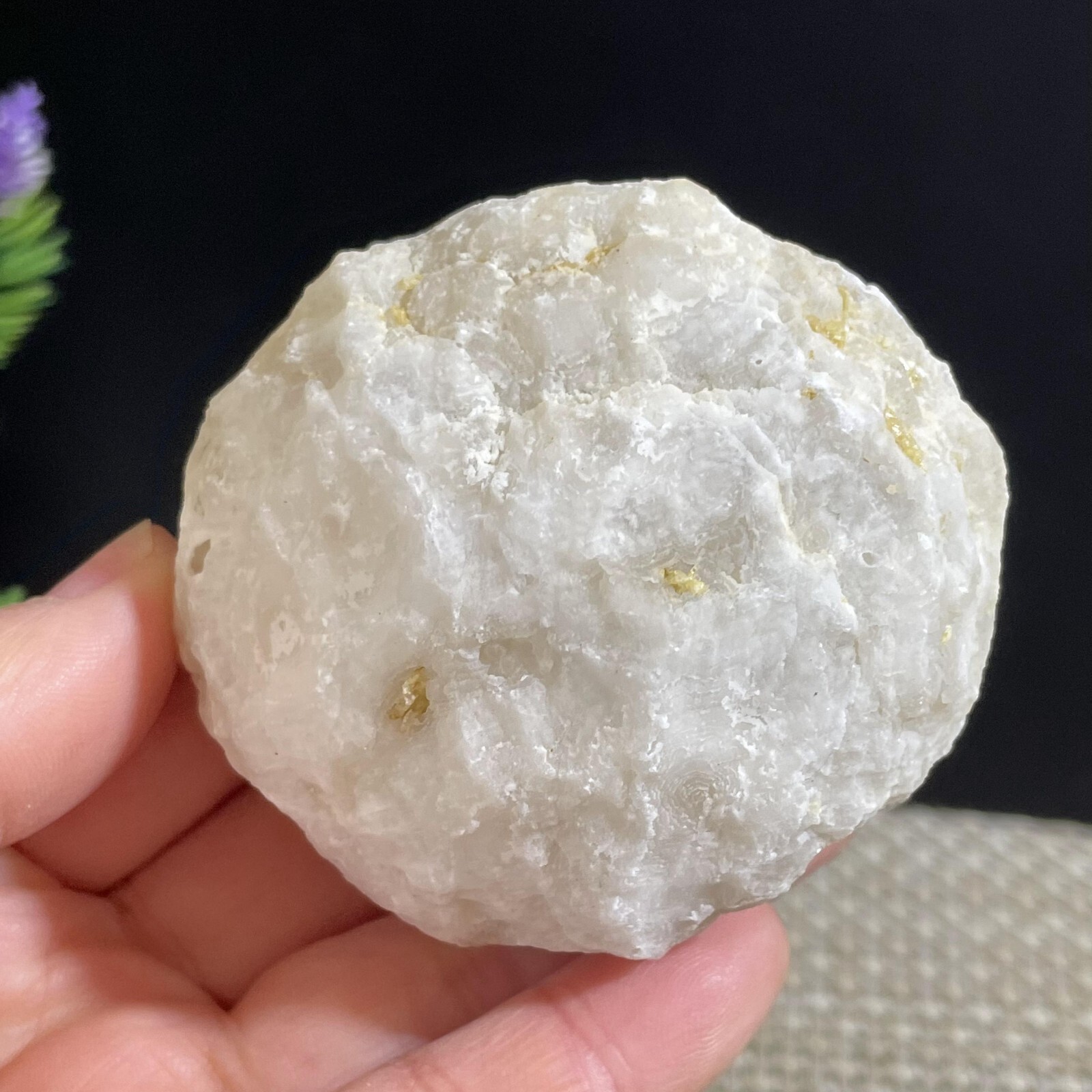1pc 164g Quartz Geode Unopened Break Your Own Natural ab280
