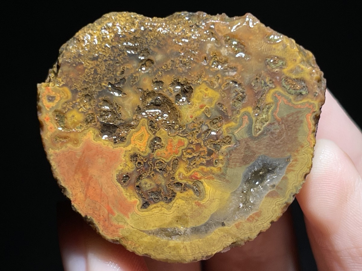 Rough Agate Nodule 15 Half Chinese Fighting Blood Agate Xuanhua 522g AA3
