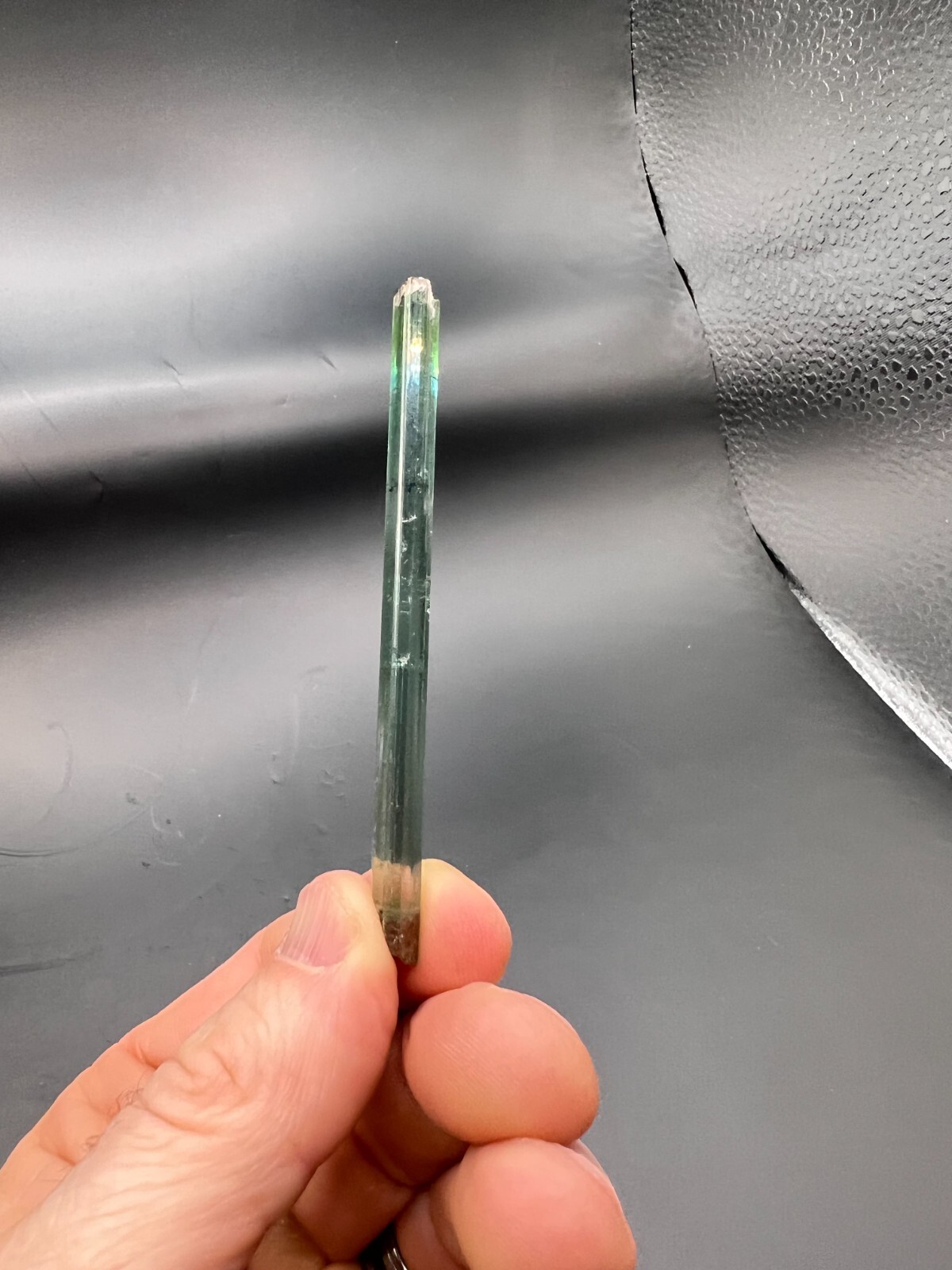 Watermelon Tourmaline Brazil 8.5 Grams Sharp Termination 3 7/16″