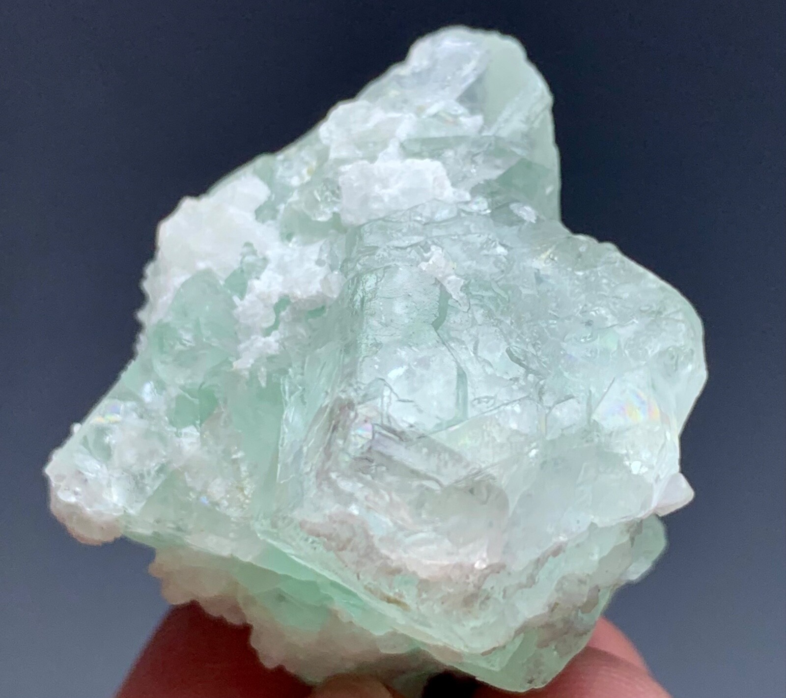176 Cts Natural Fluorite Crystal Specimen from Pakistan.