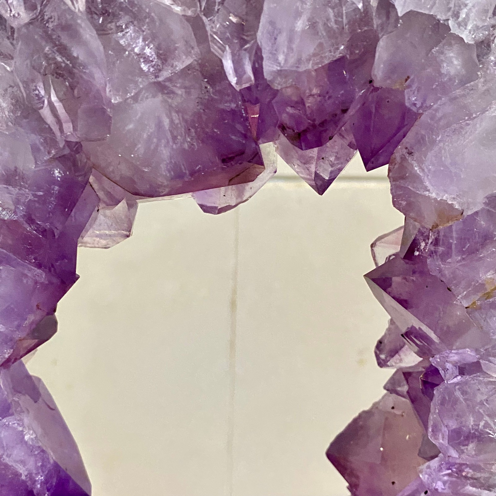 9.36LB Natural amethyst cave flake quartz crystal mineral specimen