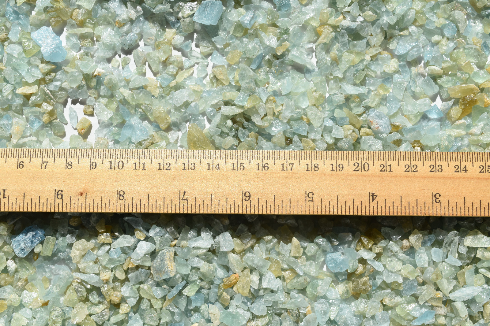 WHOLESALE Aquamarine / Beryl Chips Art Grids Orgonite Africa 700 grams # 5641