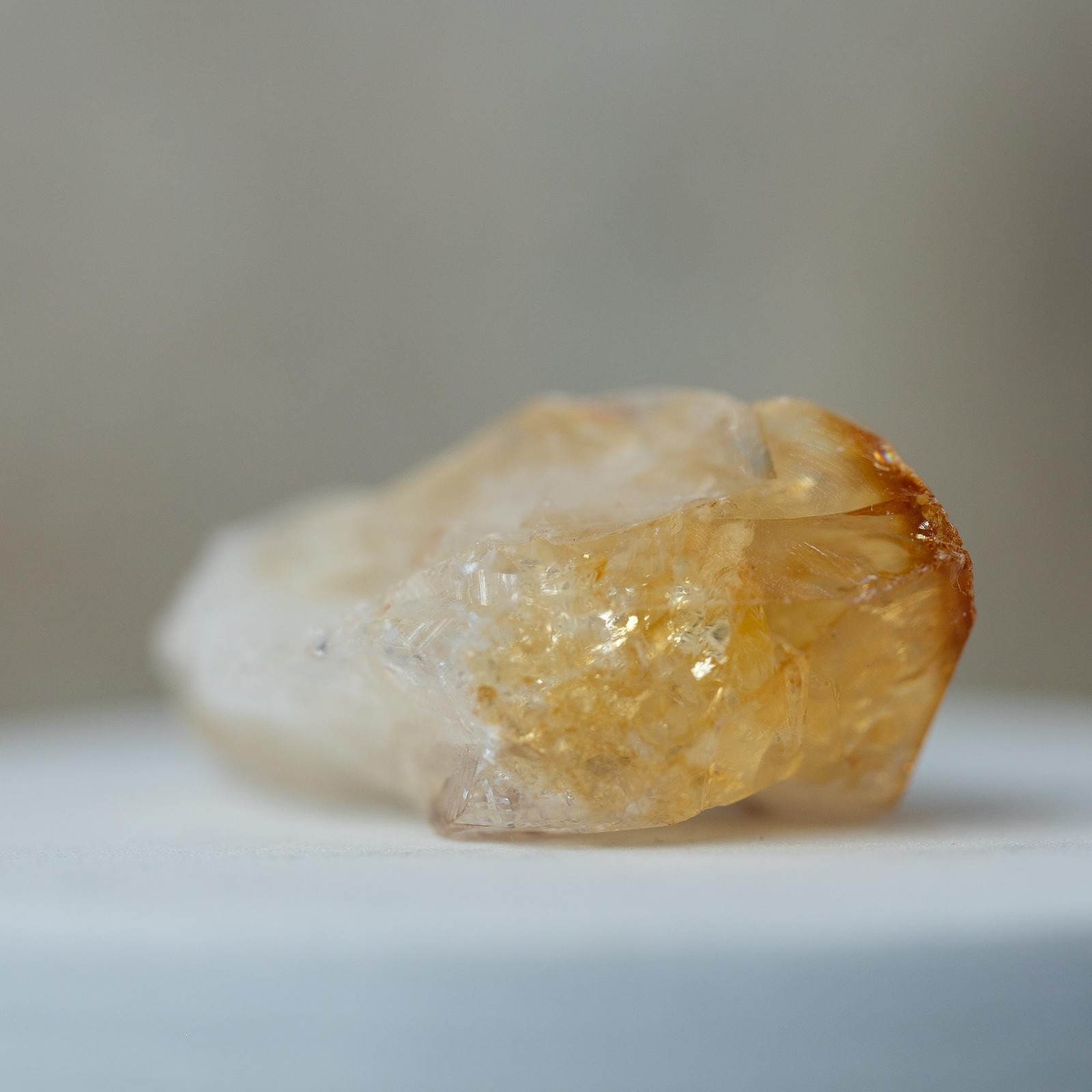 Citrine Raw Point Stone Natural Rough Crystal Collector Gift Sold Per Ounce