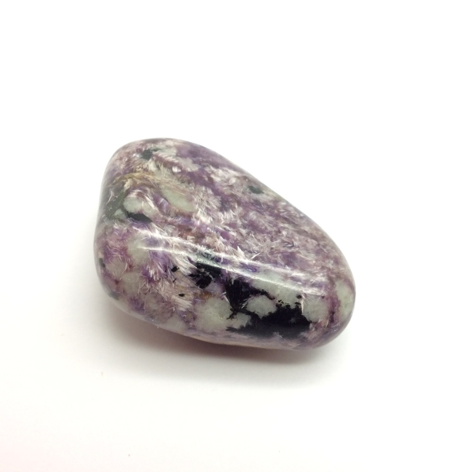 Siberian Charoite Pebble Purple Stone Polished River Specimen Siberia #8
