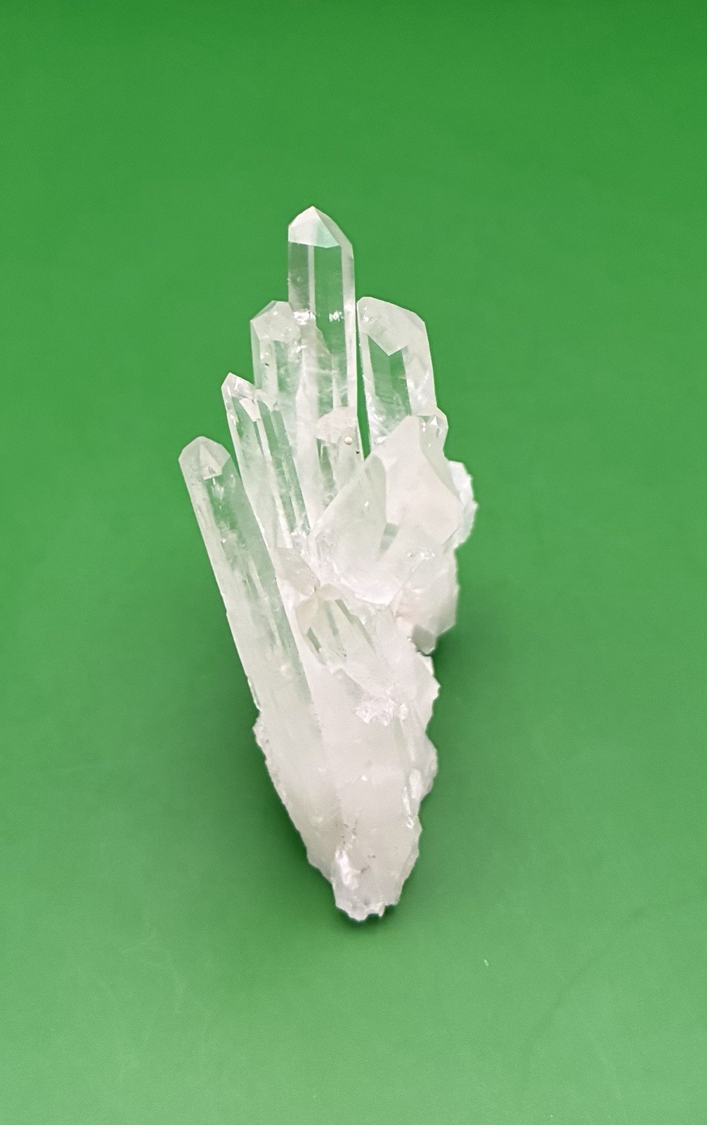 Clear Quartz Crystal Fine Needle Points 2.25″ x 2.5″ x 2.25″ Tall Magical