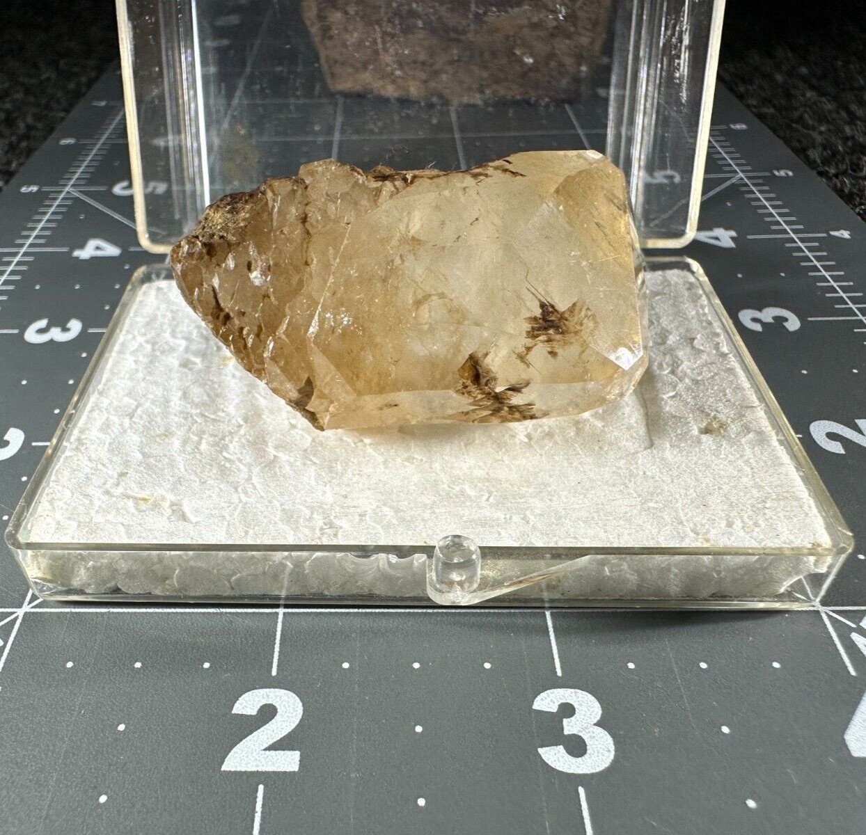 ➤ 1-7/8″ CLEAR “MERCEDES” CALCITE Pleasant Ridge Rensselaer Indiana VIDEO➤440