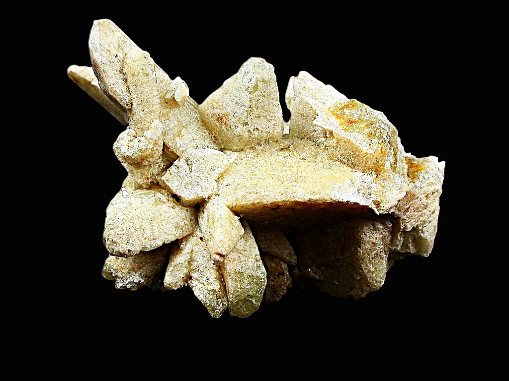 MINERALS : RARE BRAZILIANITE XTLS ON ALL SIDES WITH NO MATRIX, BRAZIL, 67.4 GMS