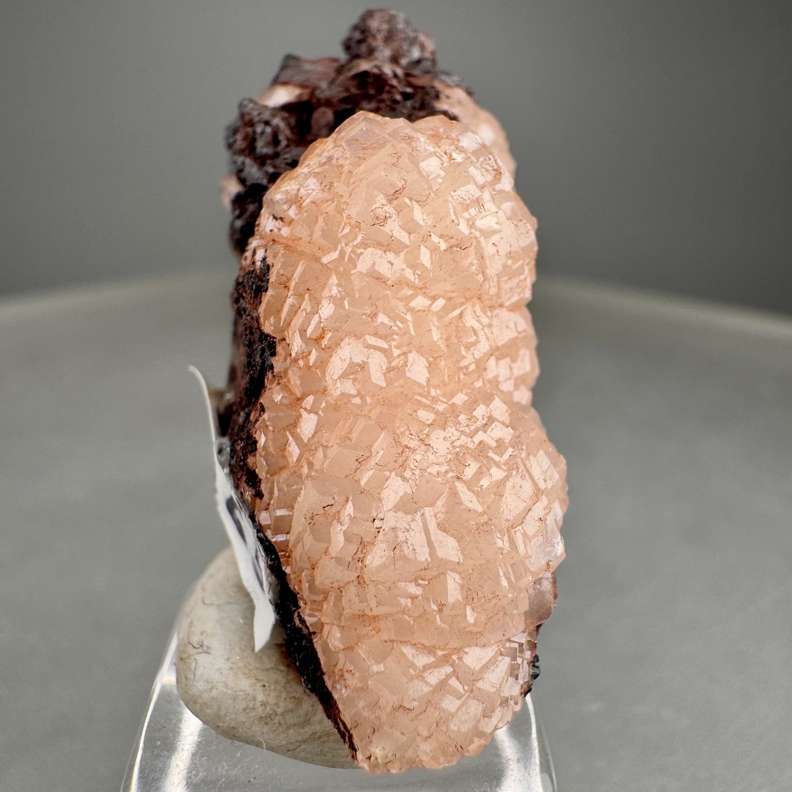 Nice Pink Manganocalcite Xls: Montreal Mine, Gogebic Range, Iron Co., Wisconsin