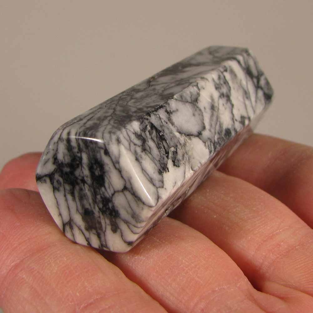 2.7″ PINOLITE Pinolith Tower Polished Gemstone Point Obelisk – Austria