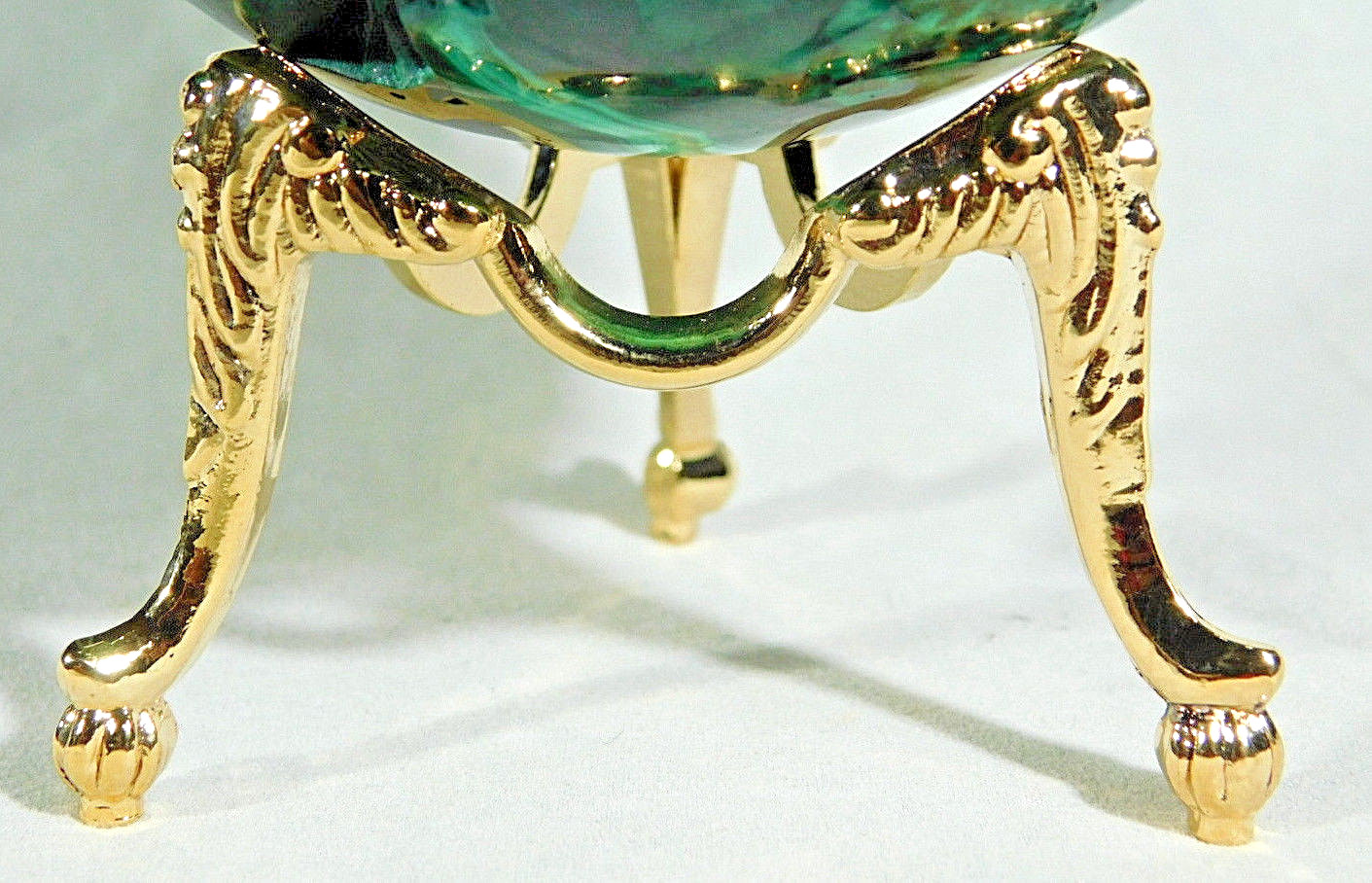 Sphere Display Stand Decorative Design Gold Color Medium Size