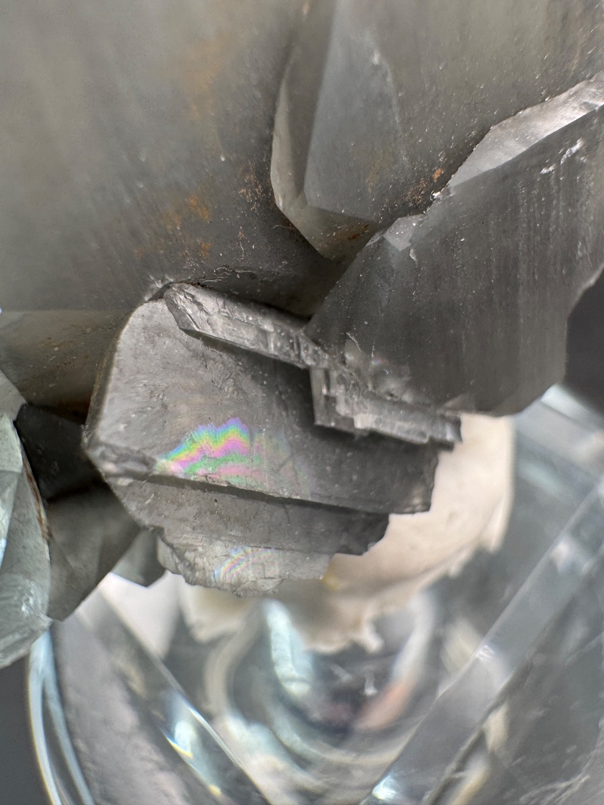 6702 Gray Benz Calcite with Slight Pyrite 25g Hun Nan