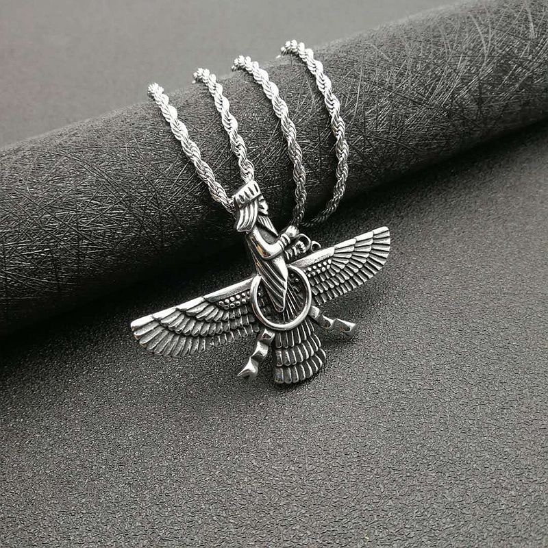 Fashion Jewelry Stainless steel Pendant Skull Necklace Gift Healing