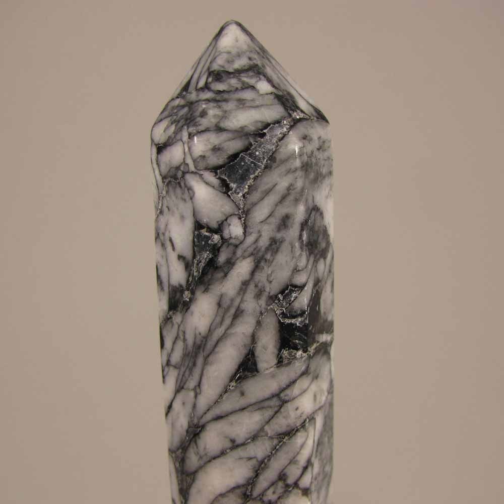 2.7″ PINOLITE Pinolith Tower Polished Gemstone Point Obelisk – Austria