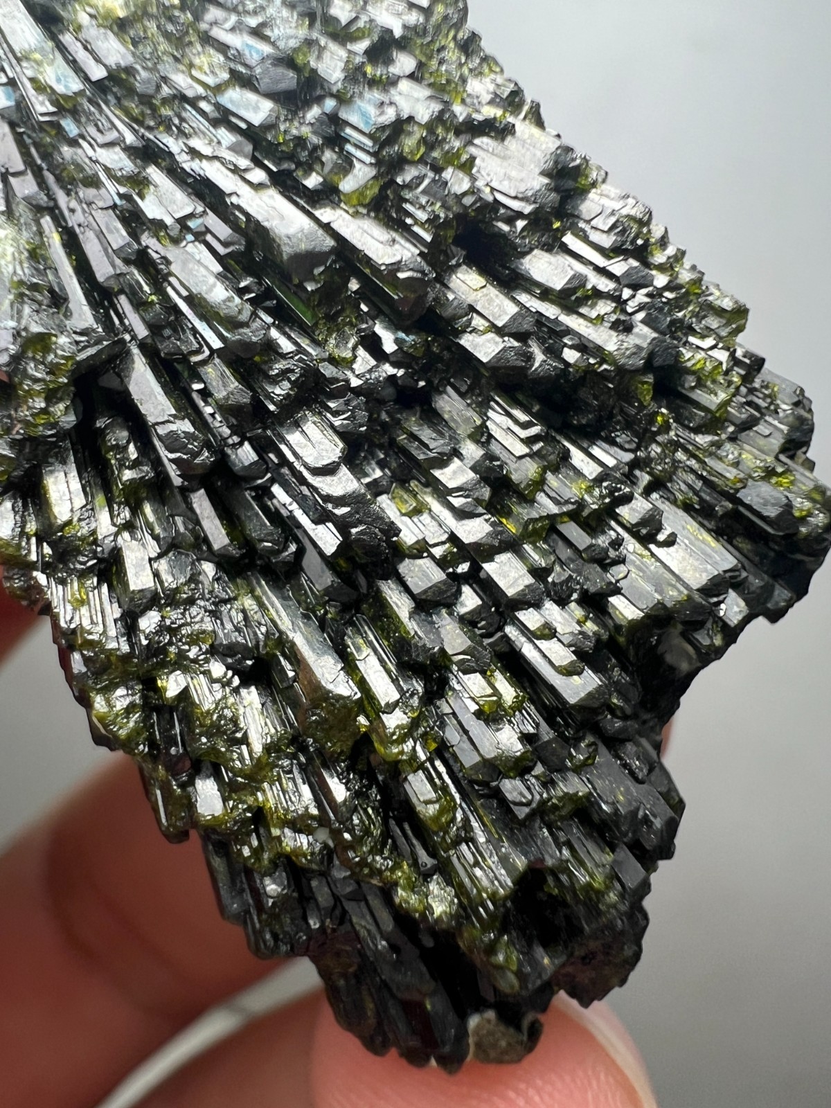 173 Natural Green Epidote crystal bunches from Balochistan Pakistan