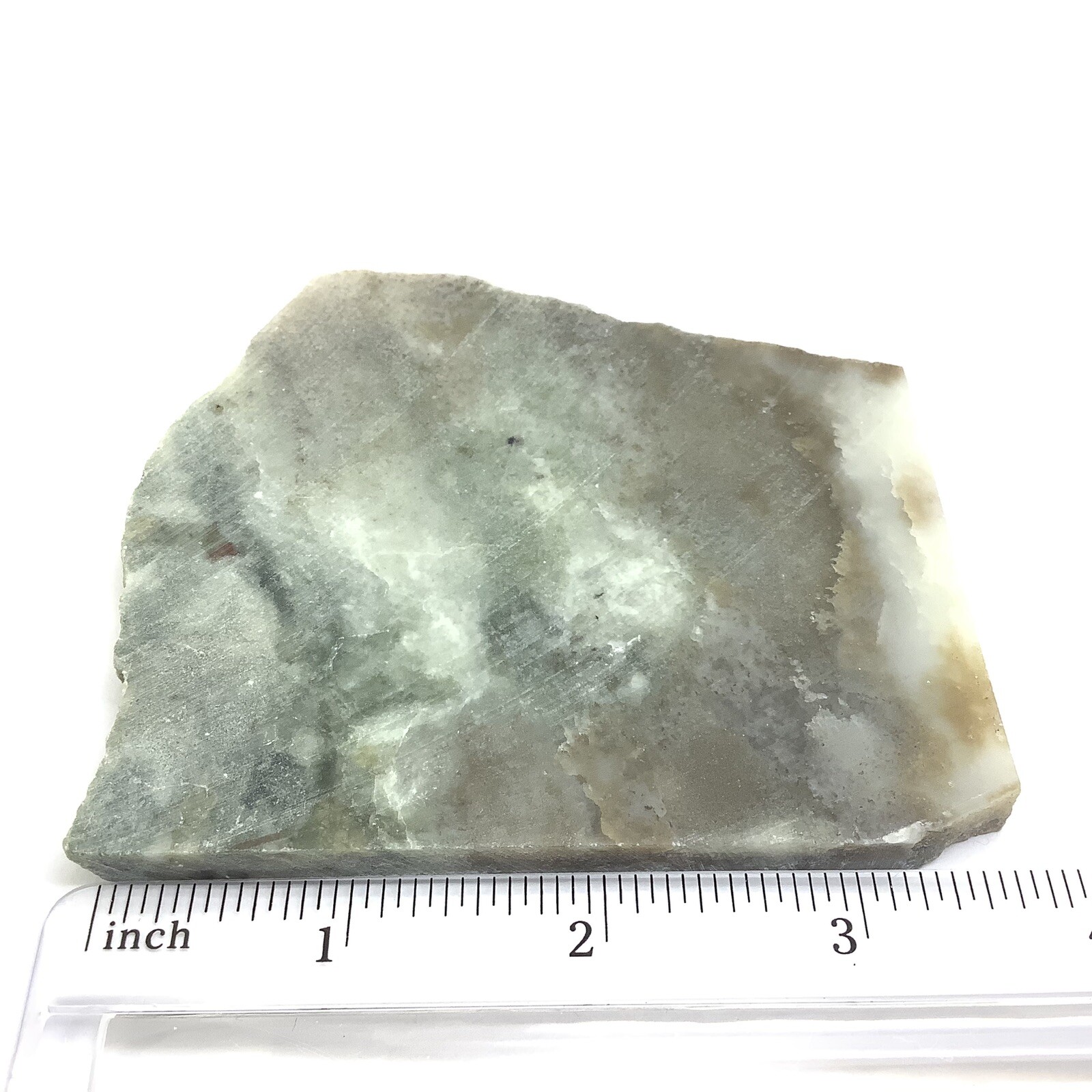 Siberian Jade Slab Honey Brown White Nephrite Jade Lapidary Vitim River Siberia