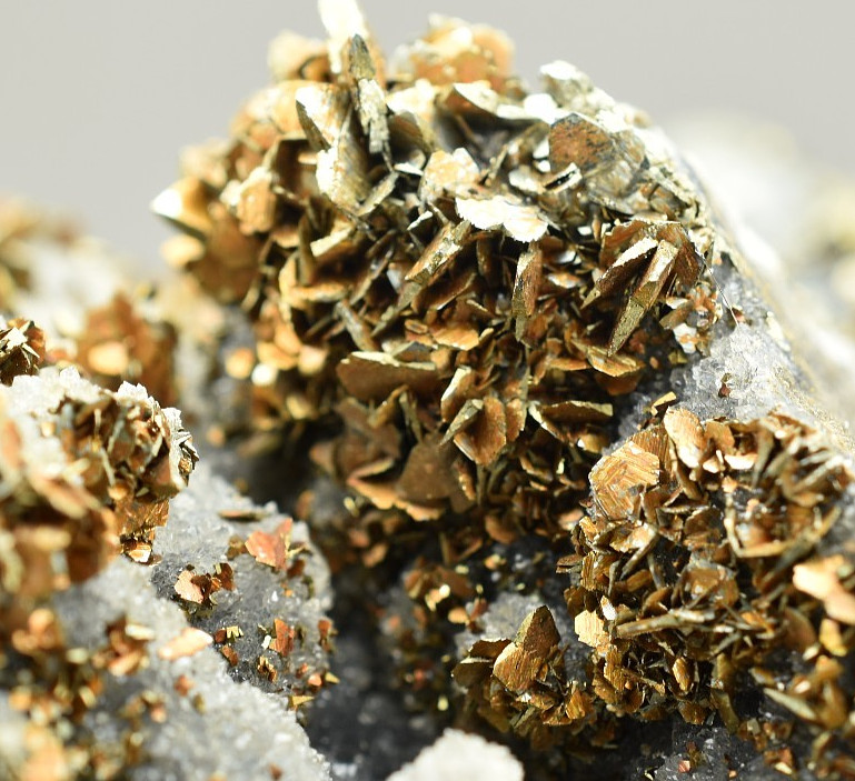 Marcasite on Quartz – Magmont Mine, Iron Co., Missouri