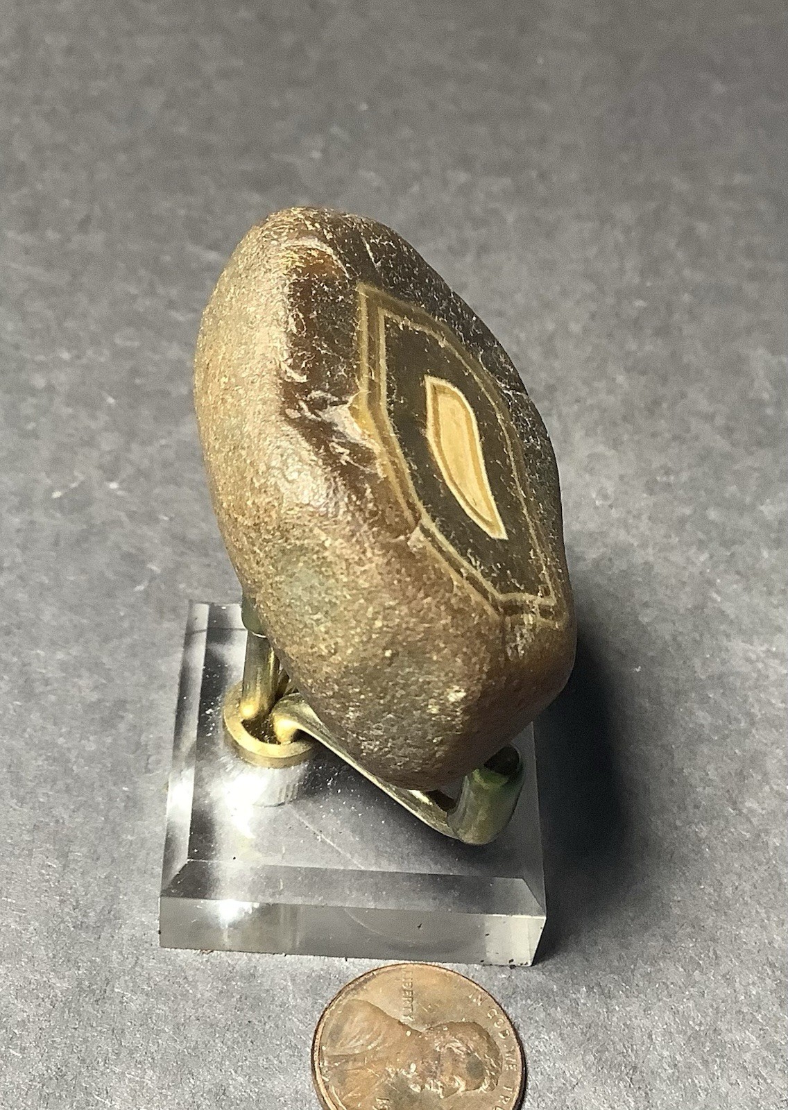 Black River Agate Specimen, All Natural, 35x35x15mm, 2.0oz #606