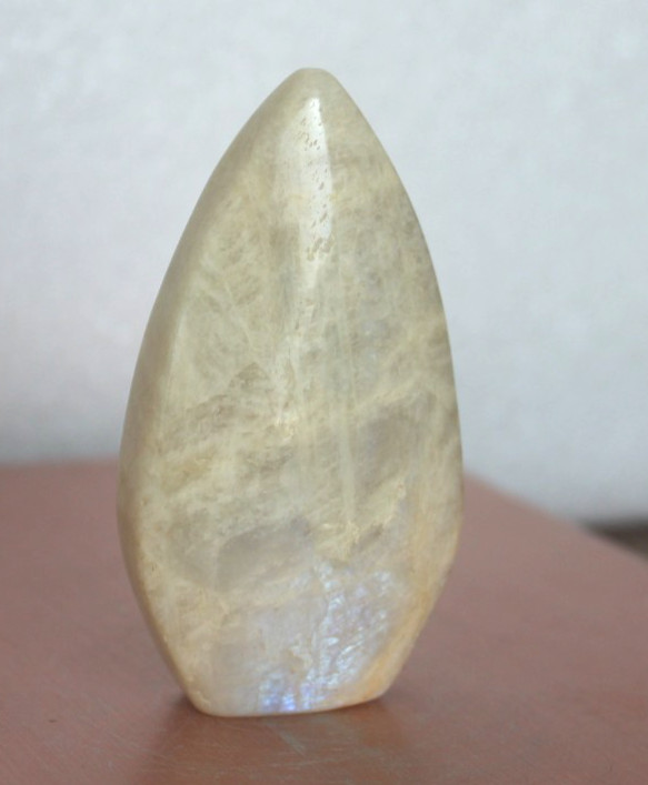 MOONSTONE TEARDROP FREEFORM 2.98 INCHES/ 101 GRAMS