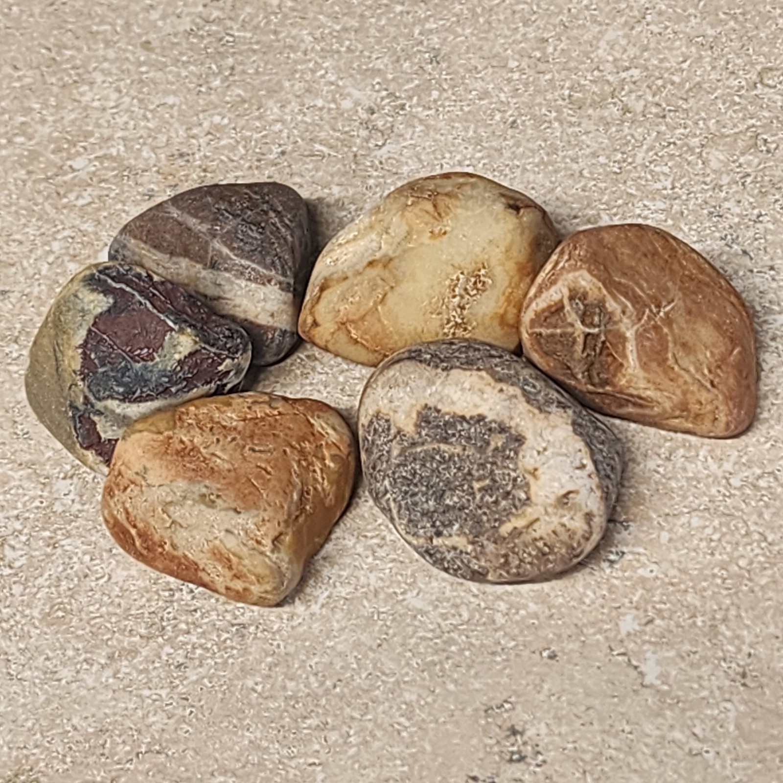 6 – Lake Superior Agates (Michigan) Rough / NOT Polished