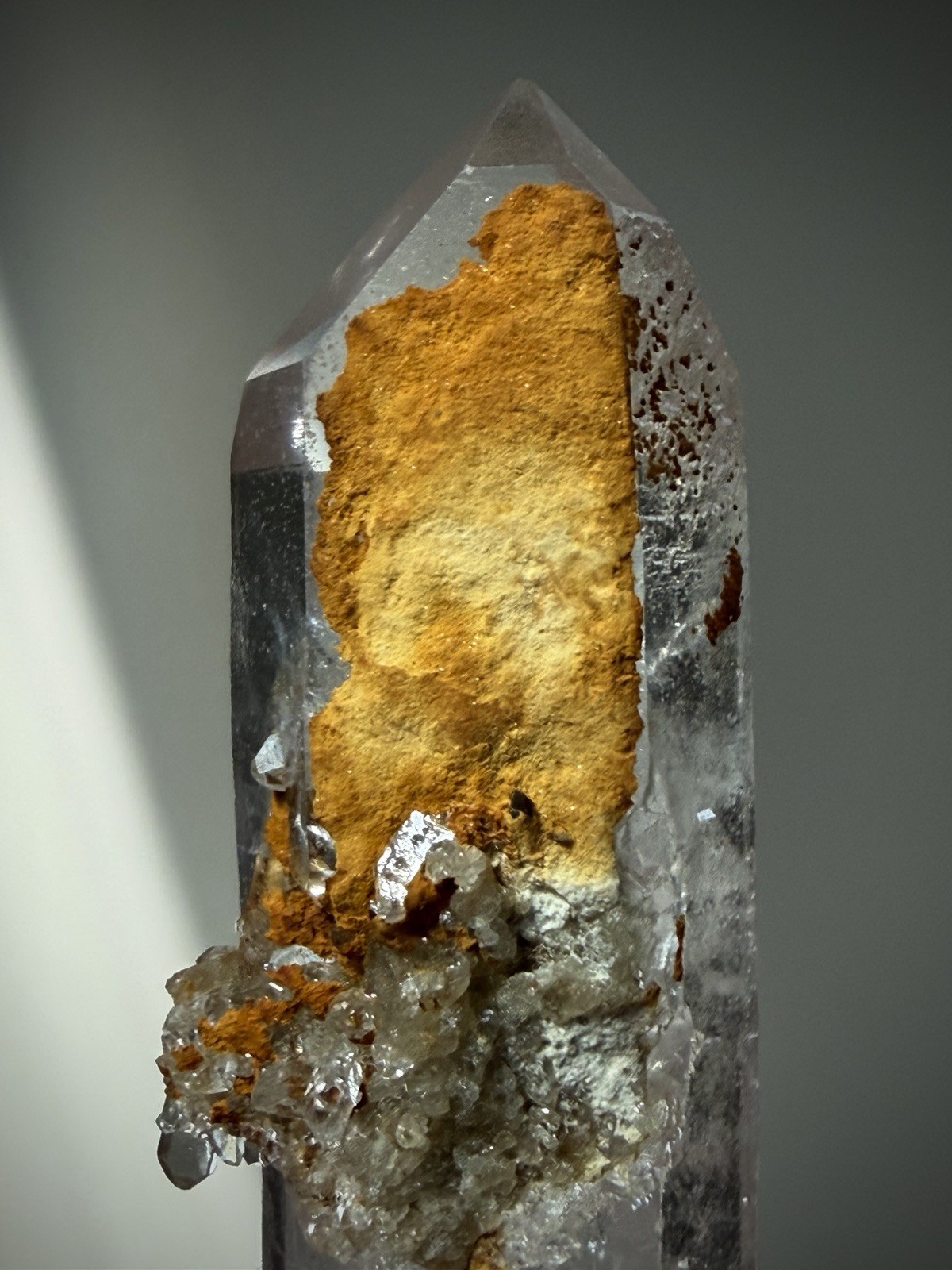 Double Terminated Quartz Inclusion Quartz Window Quartz Iron Quartz Brazil