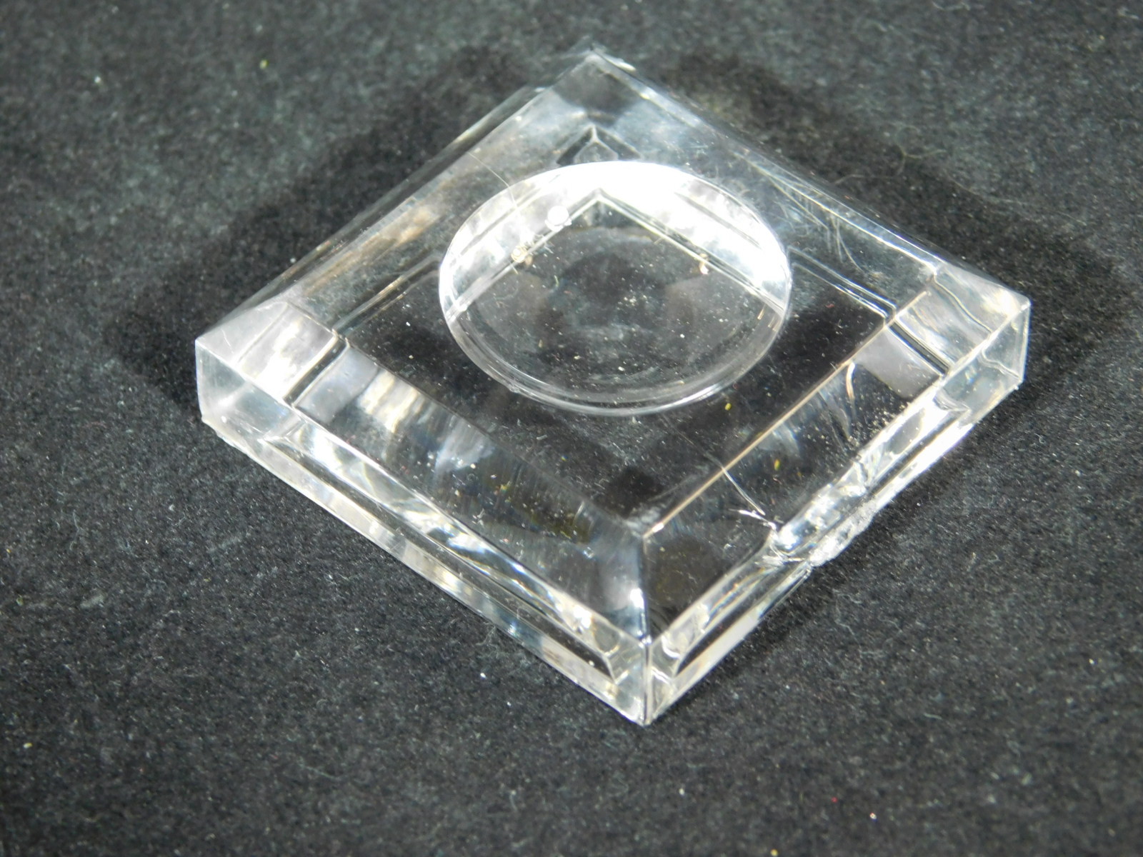 Sphere Display Stand Clear Lucite Small Size