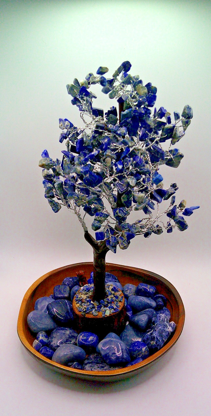 9″ Lapis Lazuli crystal tree – Feng Shui – Luck – Wealth – Positive Energy