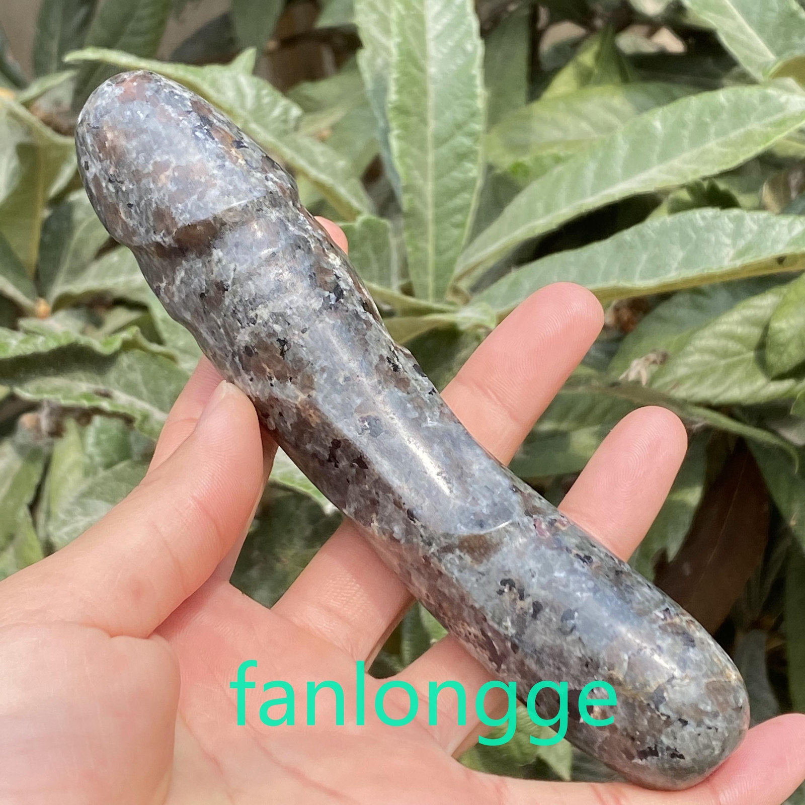 6in Natural Yooperite Male Penis Quartz Crystal Skull Massager scrub Gem 1PC