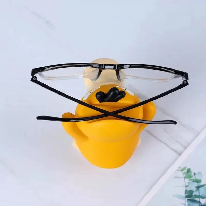 Psyduck Glasses Stand Cute Anime Ornament Eyewear Display Holder*