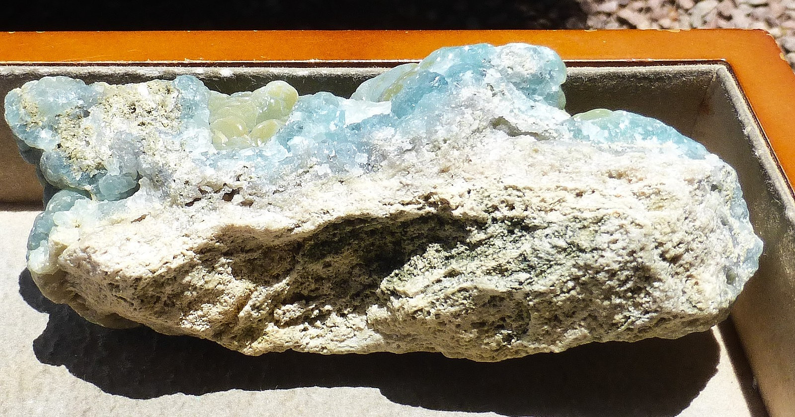 Large GREEN Smithsonite specimen from Choix Sinaloa Mexico (295 grams.)