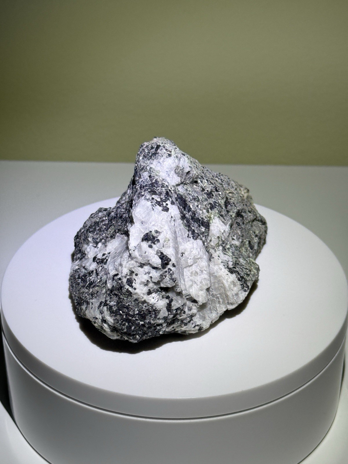 GLOWING Willemite & Calcite w/ Minor Hardystonite Fluorescent Mineral Specimen