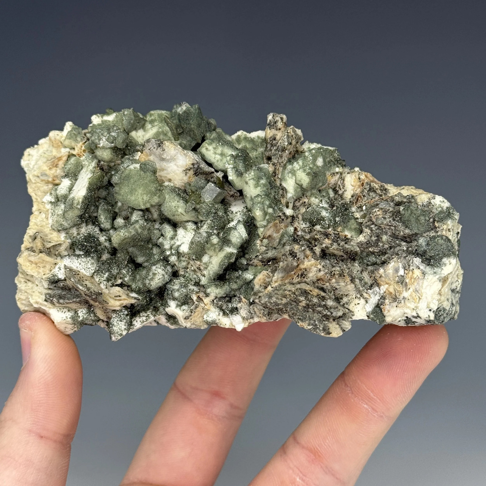 Titanite, Adularia, Chlorite, Pfitsch Pass, Schwaz District, Tyrol, Austria